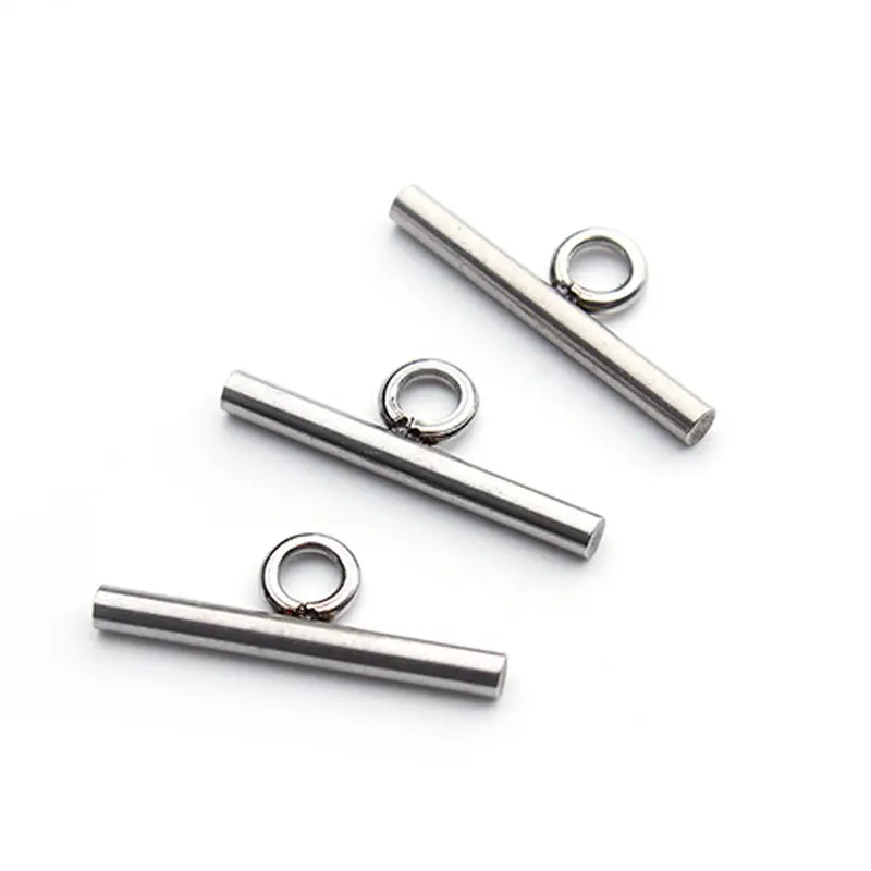 Застежка крючок из нержавеющей стали 18x6 5 мм 20 шт./лот F2186|ring connector|toggle claspclasp hook |