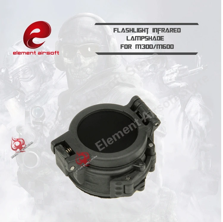 Ночная Эволюция страйкбол фонарик Element IR фильтр M300+ M600 IR Surefir светильник NO для M600U M600P диаметр 25 мм NE04023