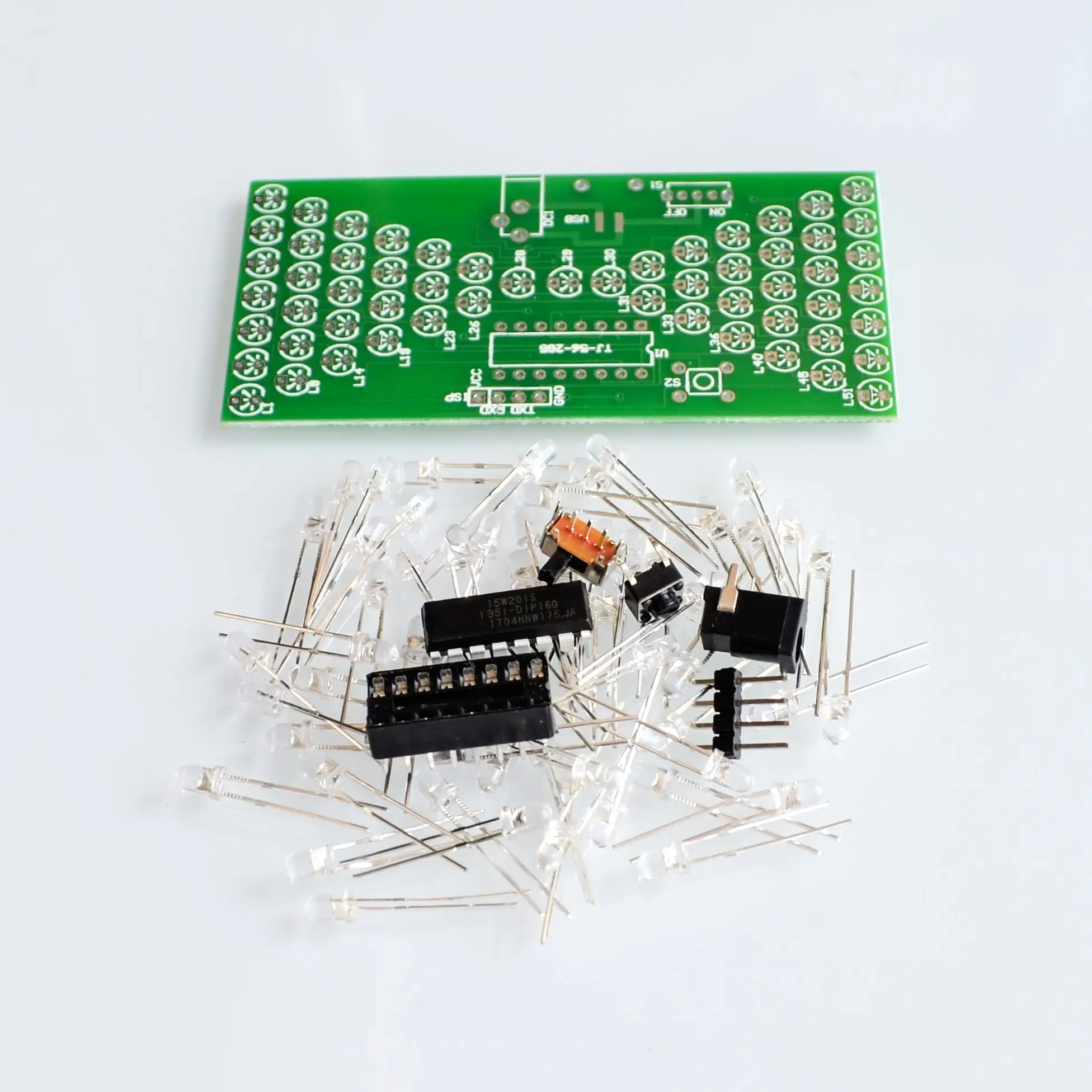 【AH ROBOT】 5V Электронный песочные часы DIY Kit Забавный Электрические производства