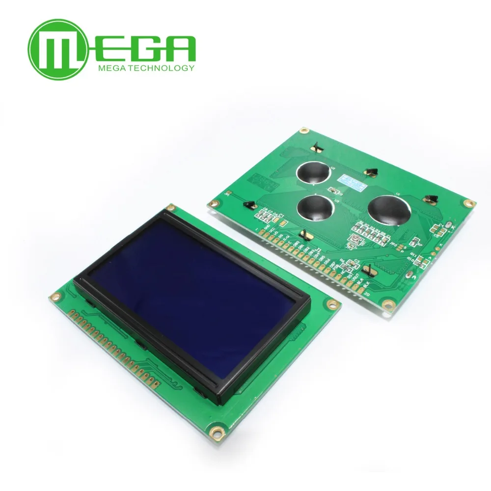 

10pcs LCD 12864 128x64 Dots Graphic Blue Color Backlight Shield 5.0V LCD12864