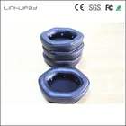 Linhuipad 500, двойные подушки памяти XL для накладных наушников, цвет черный