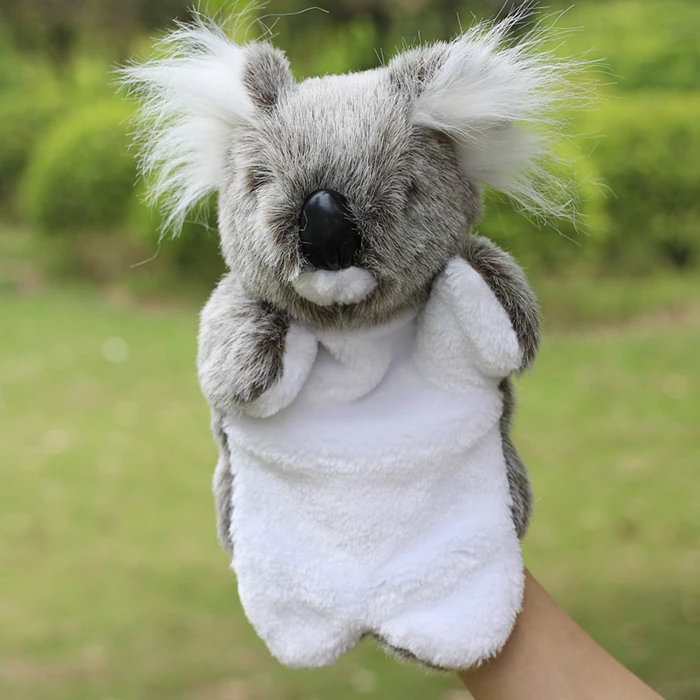 

Cute Koala Hand Puppet Large Plush Kids Toys puppets Doll Baby Toy New