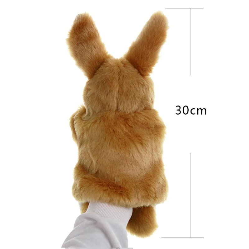 1 Pcs Hand Finger Puppet Animal Rabbit Doll Glove Plush Toy For Children Kids Gift BM88 | Игрушки и хобби