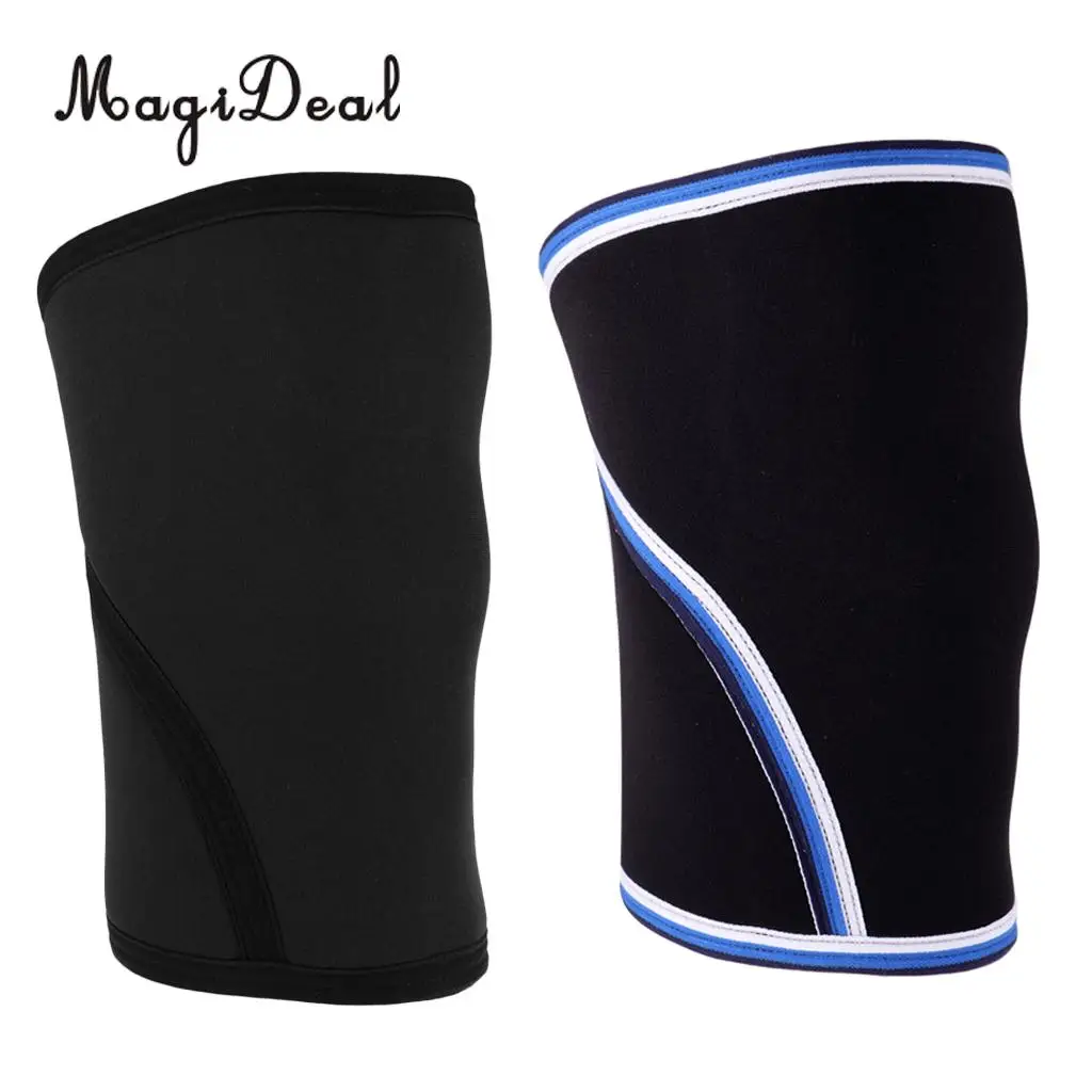 

1 x Knee Brace Support Heavy Duty 7mm Neoprene Sport Compression Sleeve for Weightlifting, Powerlifting & Cross Training