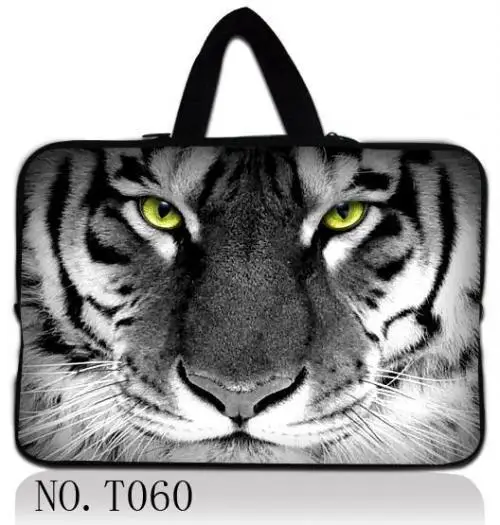 tiger Чехол для ноутбука Wolf Moon 1", 13", 1", 15, 15,6 17 дюймов, сумка для Macbook Air Pro 13,3", 15," - Цвет: tiger