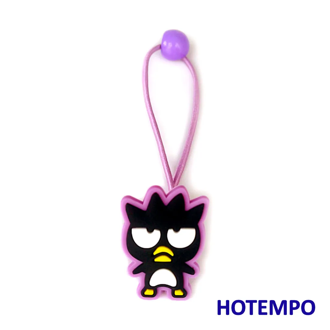 Милый мультфильм Pochacco Pekkle Maru Keroppi Kuromi Melody Twinstars Япония Kawaii Девушки эластичные волосы резинки кольцо для девочек подарок - Цвет: PVCFS-KQE-PK