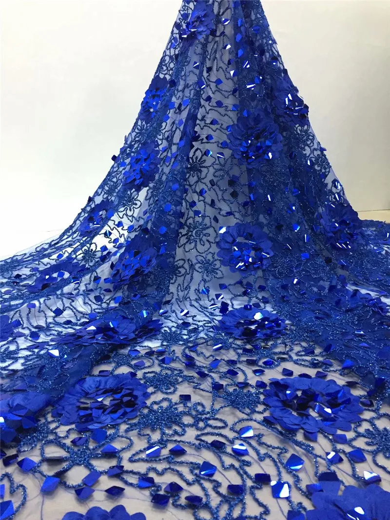 Африканские блестки сетчатая кружевная ткань высокое качество Нигерия вышивка