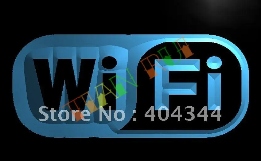 

LB373- Wi Fi Logo Free Internet Services Light Sign