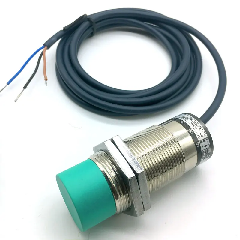 Индуктивный бесконтактный датчик M30 2 шт. 3 провода NPN NO DC6 36V 30 мм регулируемый LJ30A3