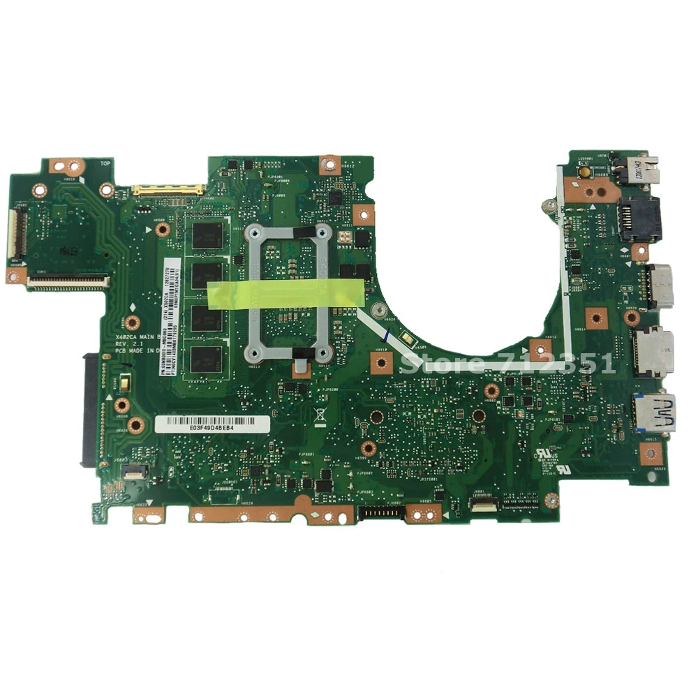 Материнская плата X502CA 2117 ЦП 4 Гб ОЗУ для ASUS X502C X402C F402 X402CA ноутбука