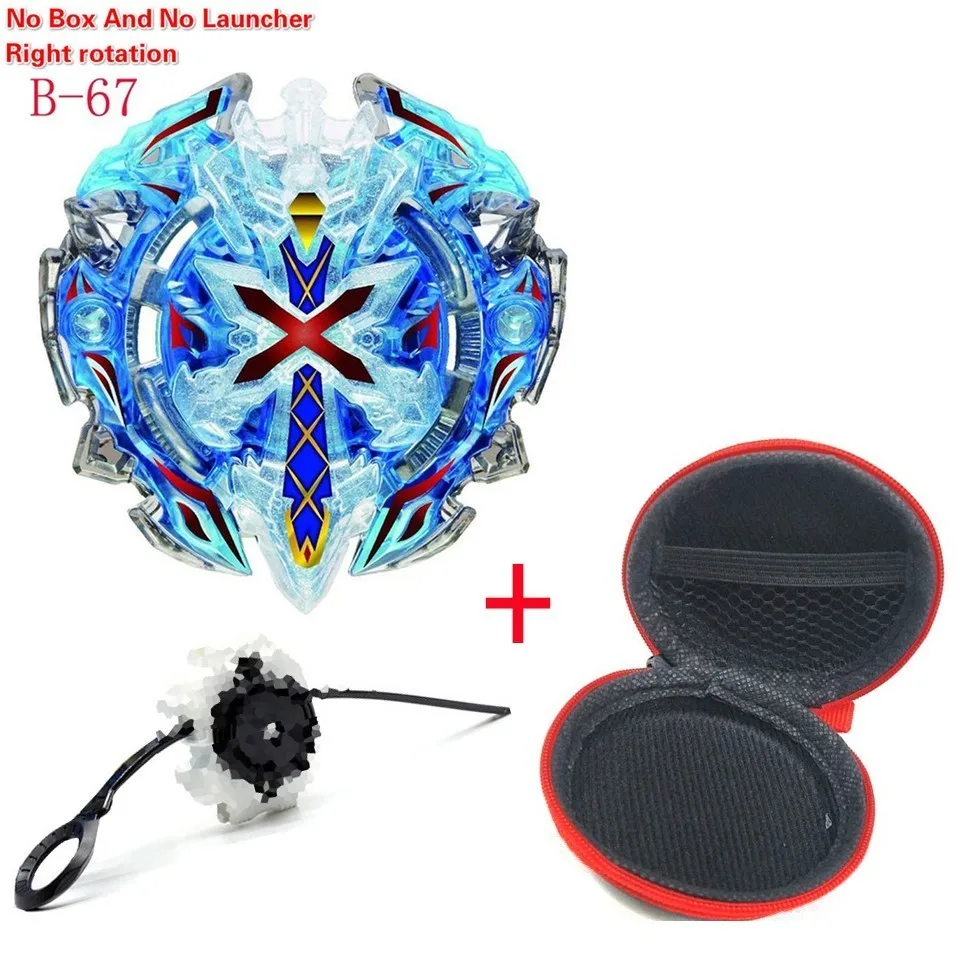 B67 Волчок Beyblade BURST B-133 B131 с пусковым устройством Bayblade Bey blade металл пластик Fusion 4D Подарочные игрушки для детей - Цвет: B67