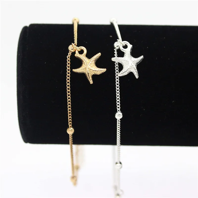 Звезда adolph ювелирные изделия летние пляжные Морская звезда Шарм ножной браслет