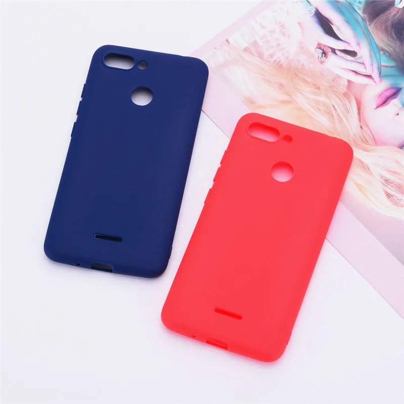 Чехол для Xiaomi Redmi 6 мягкий силиконовый чехол 6A телефона |