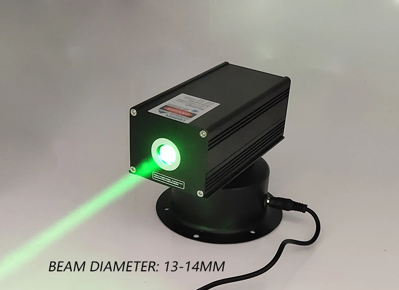 Oxлазеры 532nm 0,2 W 12V Высокая мощность головка движущийся зеленый лазер с широким световым DJ для лазерного шоу, сцены зеленые лазерные модули
