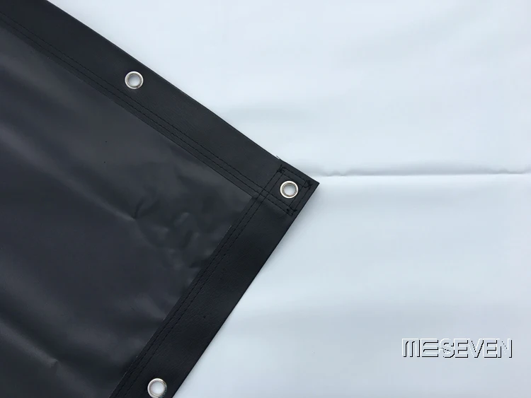 150 inches 16:9 Foldable PVC Soft White-Black Home Cinema Curtain Screen with Holes for Any 3D DLP Projectors | Электроника