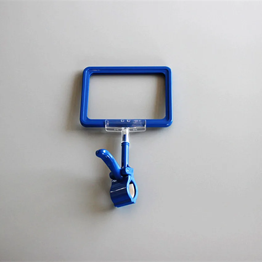 

POP A6 Plastic Signs Price Paper ABS Frame Clips Holders Color Available For Supermarket Retail Promotion Displays 200 Sets