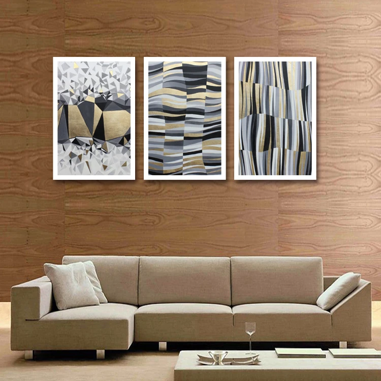 3 шт./компл. Классическая абстрактная декоративная картина на холсте украшение