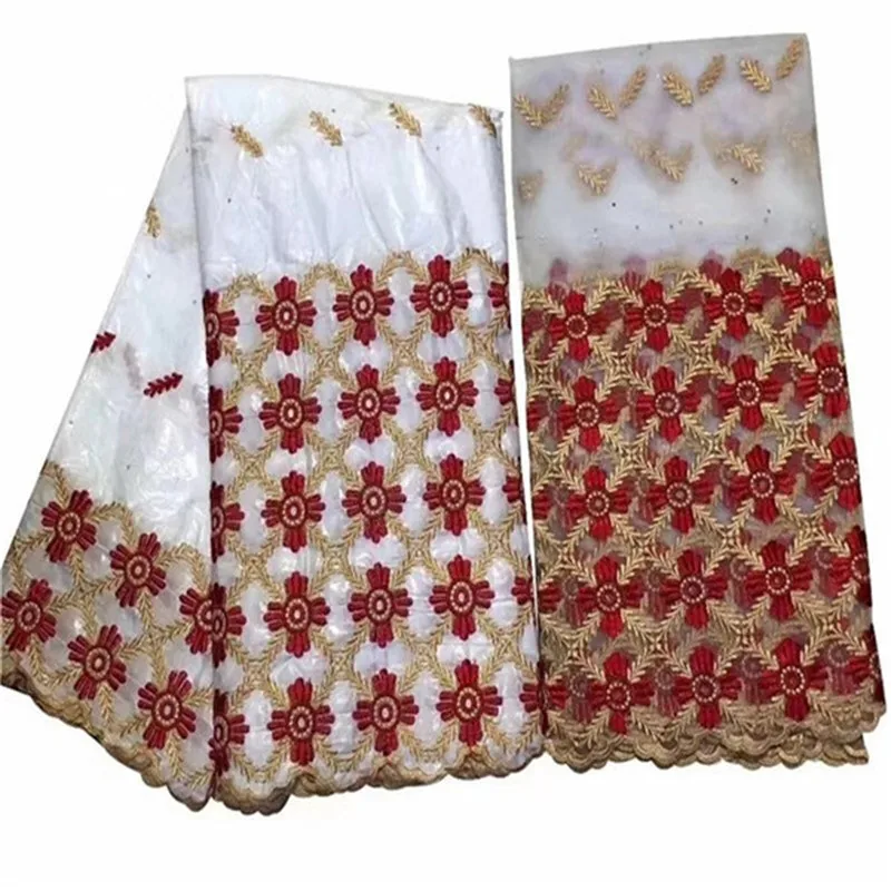 Новый дизайн Bazin Riche Getzner 2019 черный цвет африканская кружевная жаккардовая парча