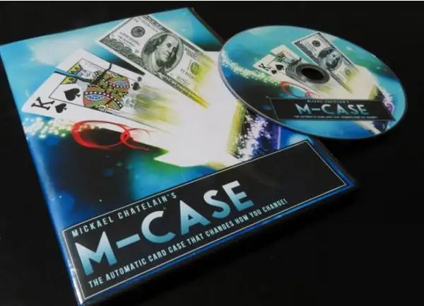 Бесплатная доставка M чехол от Mickael Chatelain (Dvd и трюк) фокус монета ментализм улица