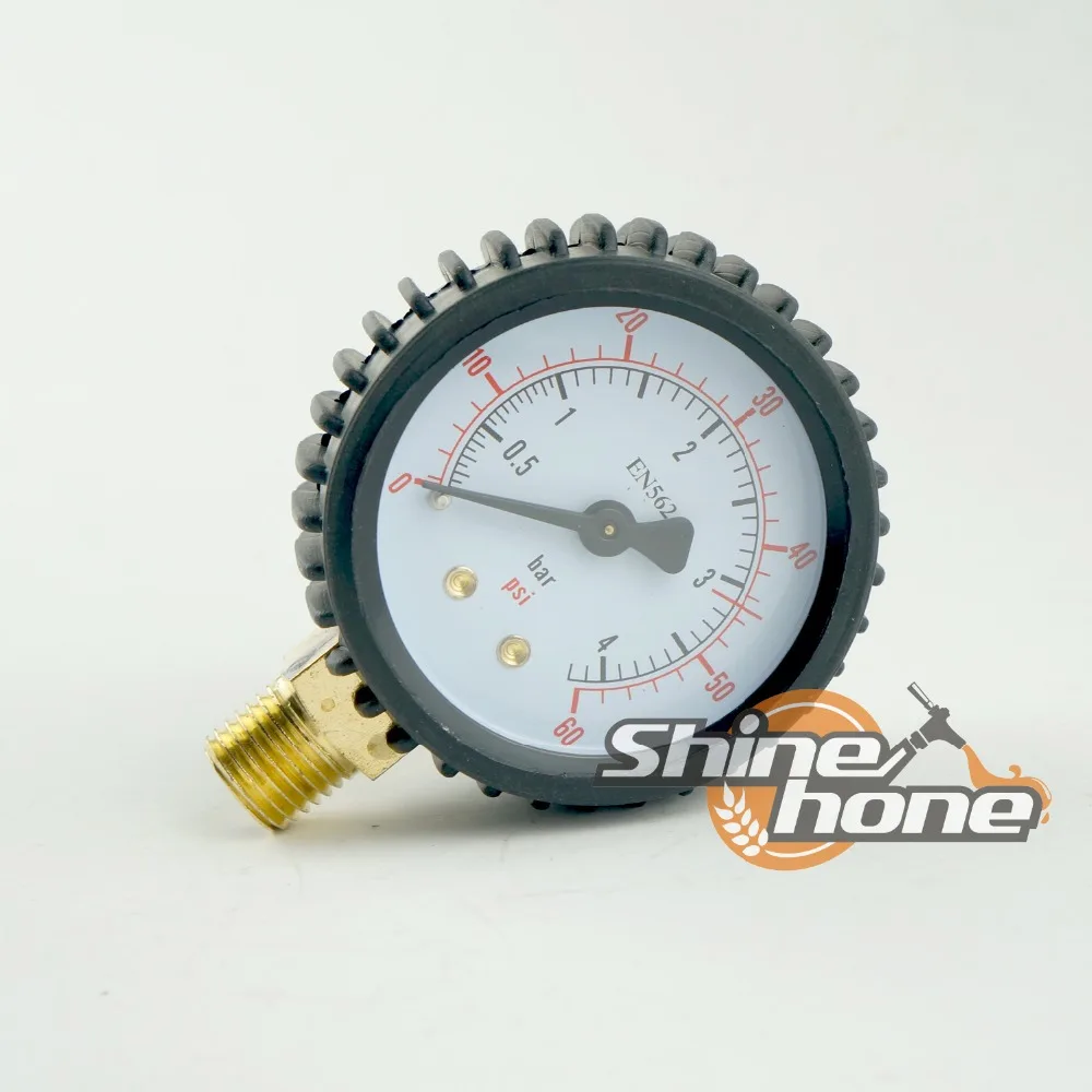 Низкая Давление 0 60 фунтов/кв. дюйм самогон разливного пива газа Co2 регулятор