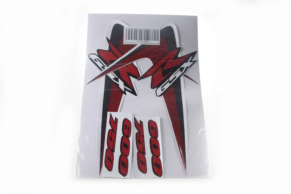 

Наклейки с эмблемой KODASKIN для GSXR600 GSXR750 2006-2007, 6 шт.