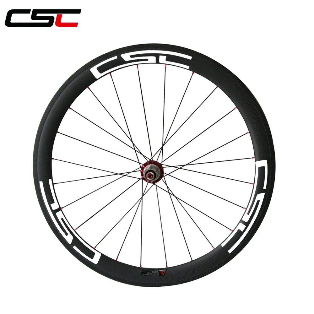 Колеса для шоссейного велосипеда SCC aero sapim cx ray или CN спицы 424 700C полностью