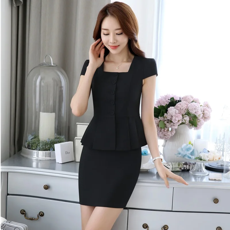 Элегантный розовый тонкий мода лето Профессиональный бизнес для женщин работы