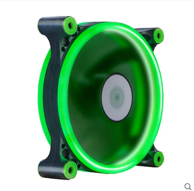 Компьютер 120 мм вентилятором кулер для воды Вентилятор Прохладный блики красные