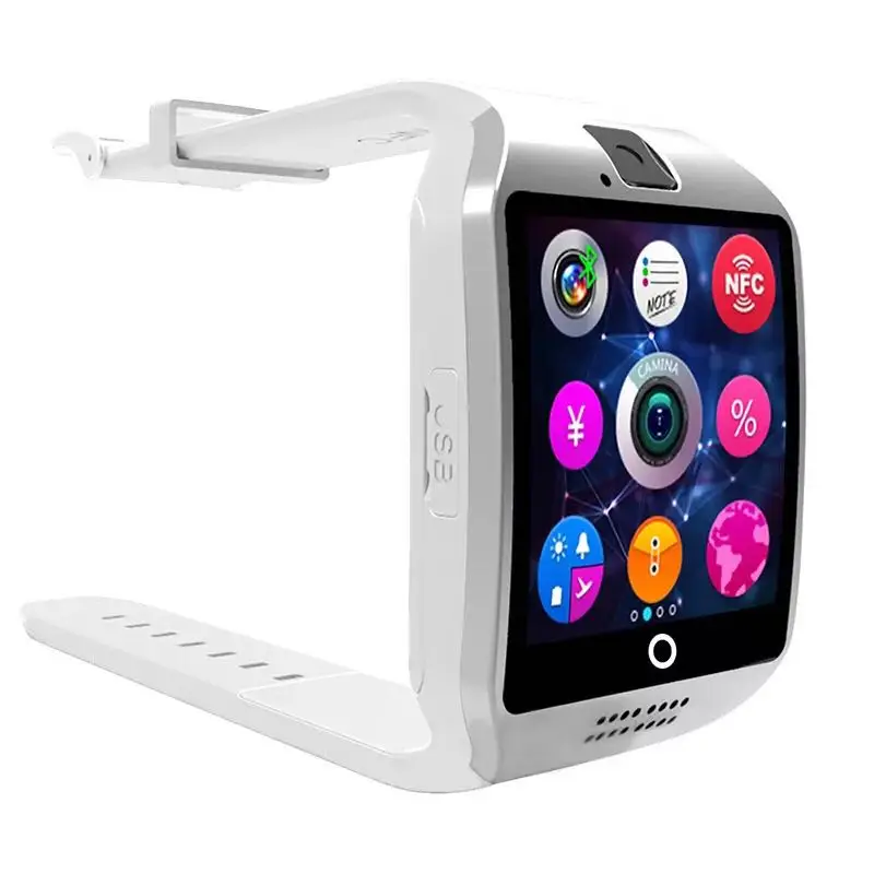 Zonequality q18 Смарт-часы с Bluetooth умные часы на системе Android Телефонный звонок GSM Sim