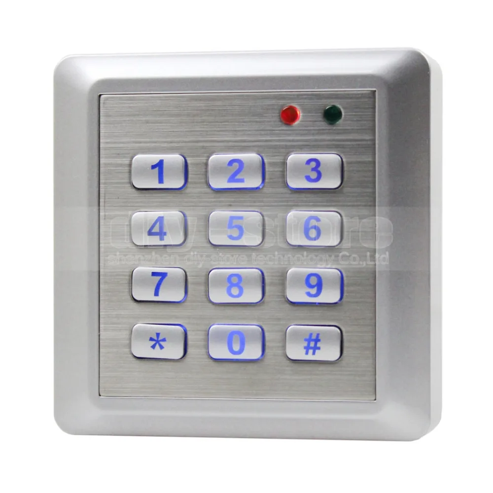 Новая Водонепроницаемая система контроля доступа с RFID-считывателем 125 кГц DIYSECUR