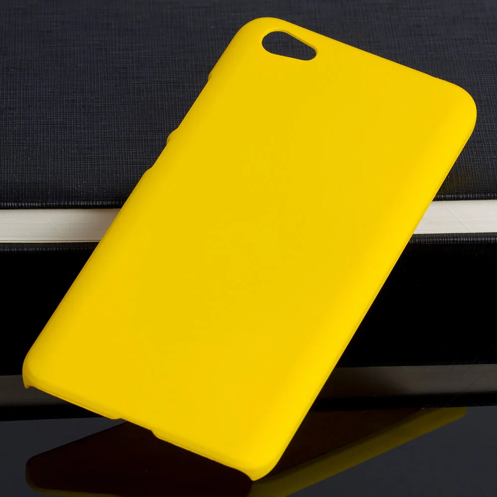 Матовая Пластик Coque 5,5 для Xiaomi Redmi Примечание 5A чехол для Xiaomi Redmi Примечание 5A Y1 Lite чехол для телефона чехол-лента на заднюю панель - Цвет: Yellow