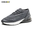 Мужские кроссовки ONEMIX Air 270, кожаные, амортизирующие, с мягкой энергетической подошвой