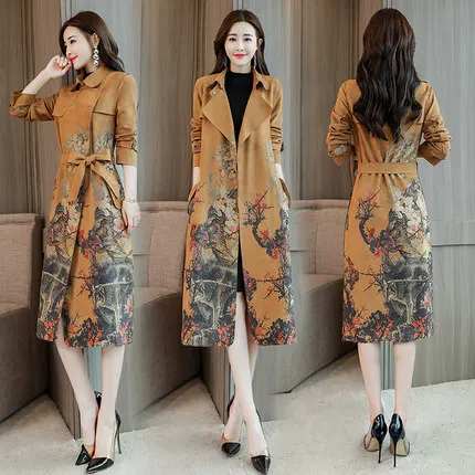 Новинка Осень зима 2019 женская модная трендовая темпераментная ветровка