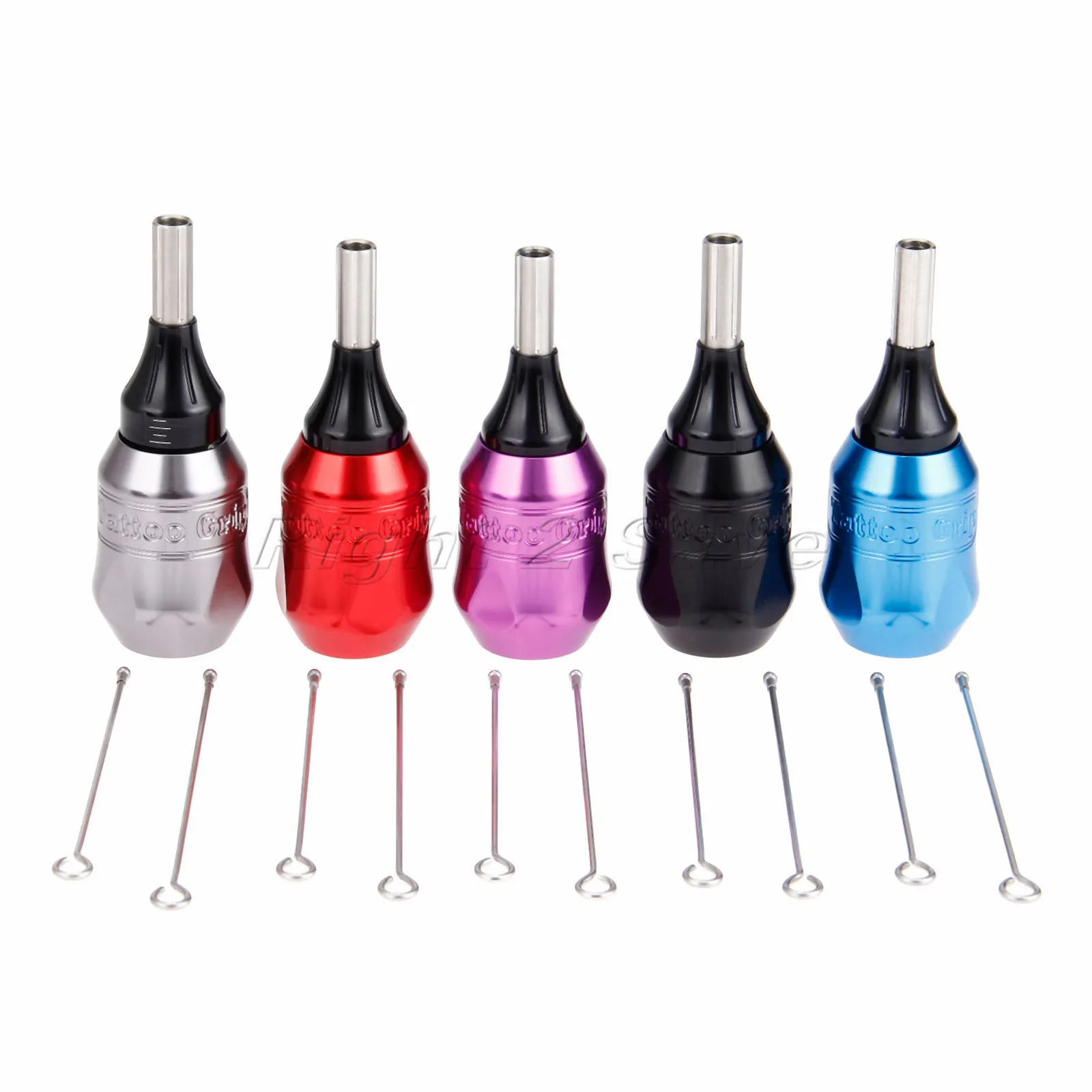 Рукоятка для тату-машинки 3 шт./компл. 32 мм регулируемая алюминиевые спицы