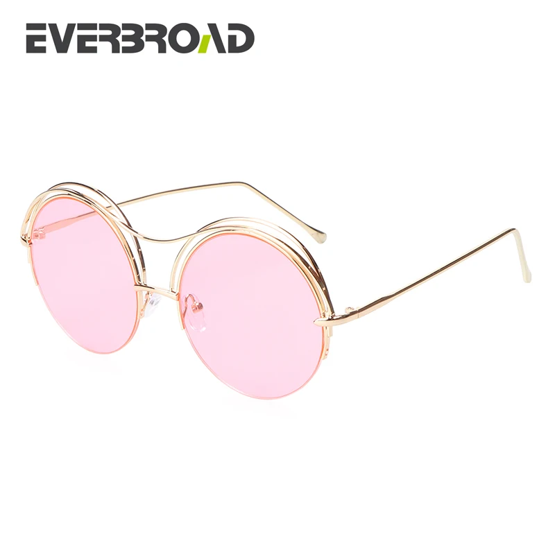 

EVERBROAD 2018 новое поступление круглые солнцезащитные очки женские Овальные поляризованные линзы классический дизайн очки ev3455