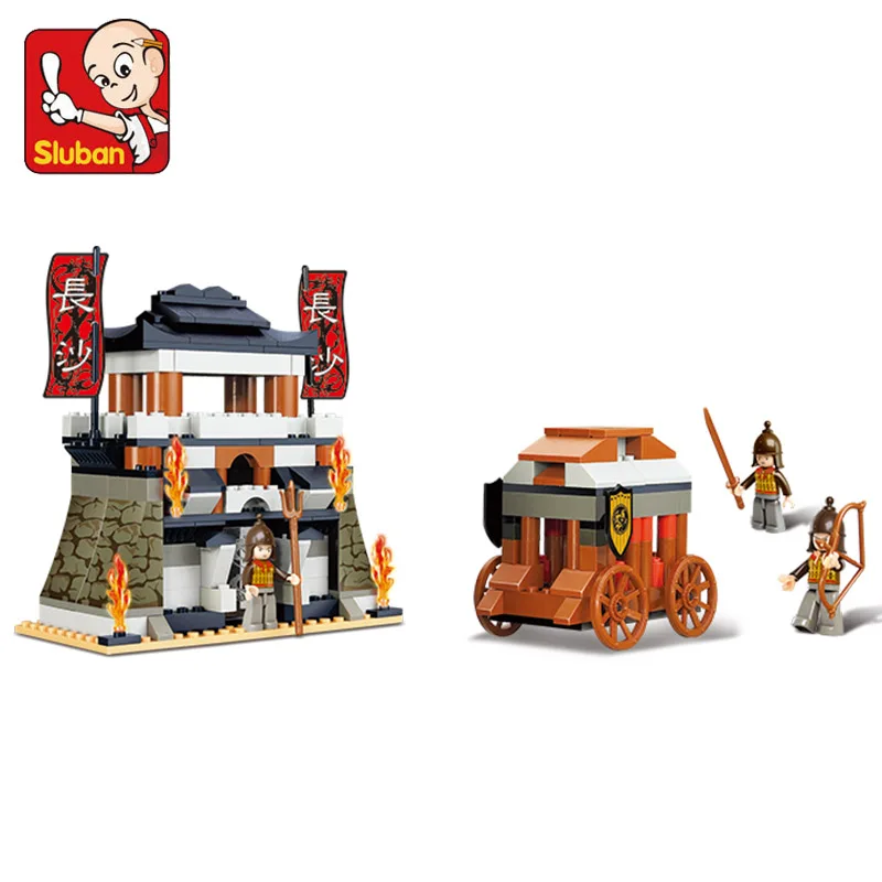 Sluban модели Здание игрушка Совместимость с LEGO Лего Legos Конструктор B0266 610 блок
