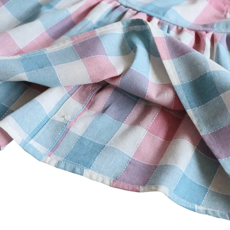 Детские платья для девочек Летнее льняное платье прекрасное принцессы