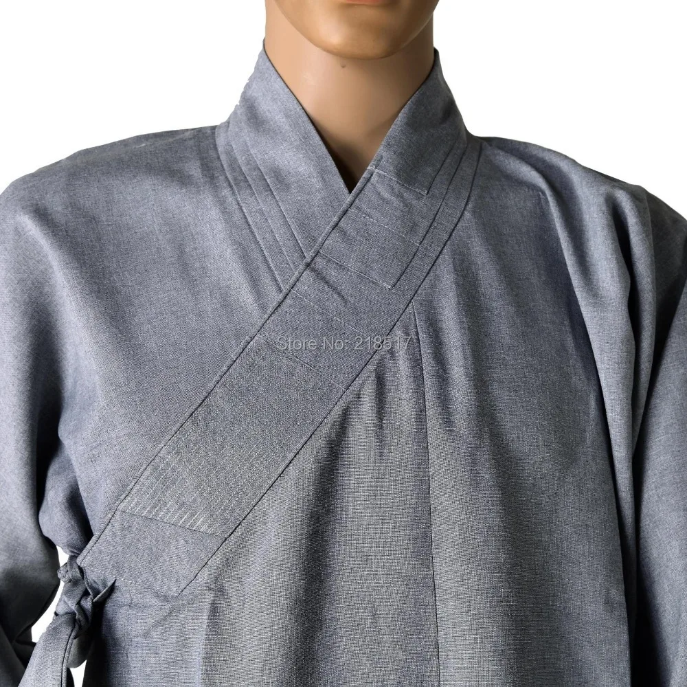 2 вида цветов шаолин храмовый костюм буддийский халат платье дзен буддизм одежда