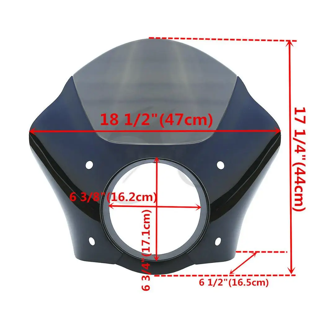 Защитная маска для мотоциклетной передней фары Harley Sportster XL Street XG 500 750 FXD