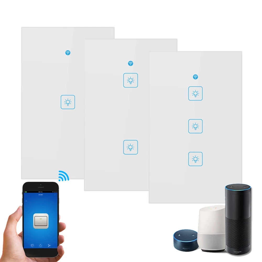 Настенный выключатель с Wi Fi и управлением через приложение|Модули для умного