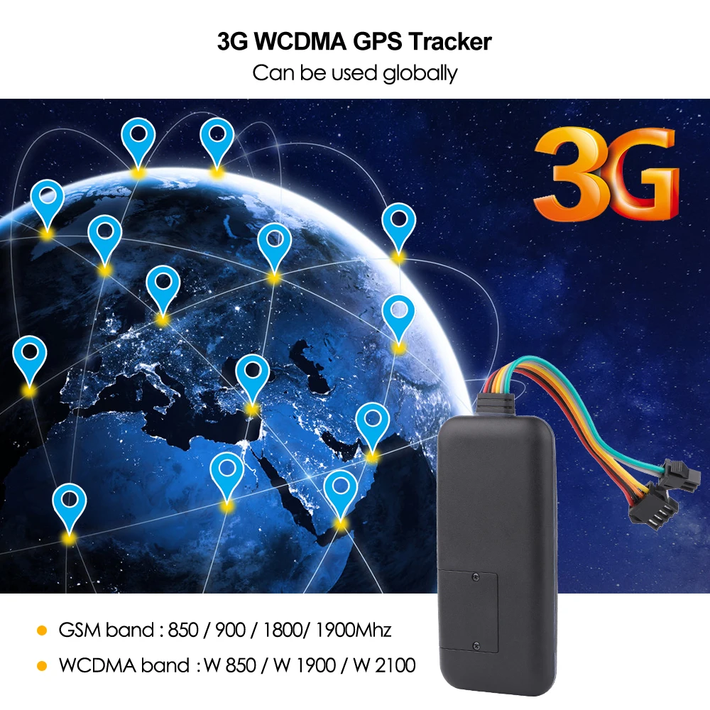 Автомобильный трекер с дистанционным управлением GPS 3G автомобильный