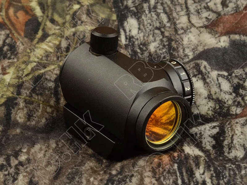 Микро Мини 1x20 красная точка прицел и Picatinny Weaver Rail Mount Base M3796|dot sight scope|red dotred dot scope |