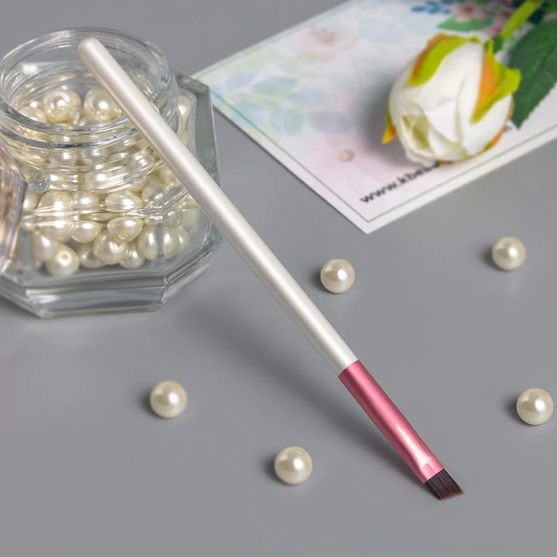 Anmor кисть для подводки глаз бровей рекомендуемый инструмент макияжа с деревянной