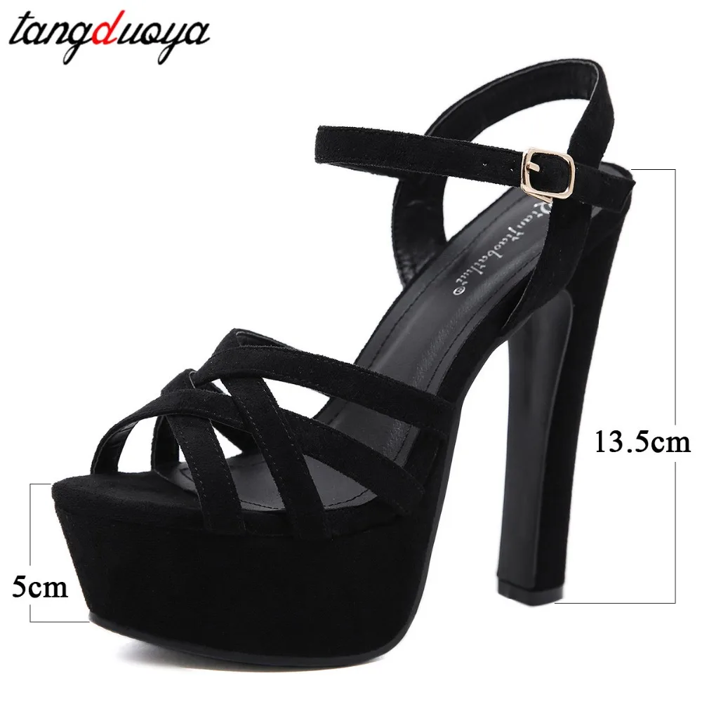 Женские босоножки на высоком каблуке сандалии платформе и квадратном с открытым