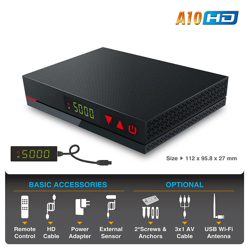 Спутниковый ресивер бесплатный арабский IPTV Мини ТВ приемник DVBS2 HD цифровой