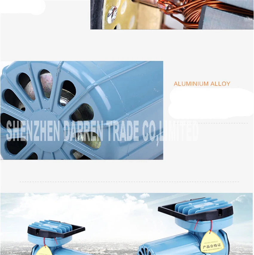 Resun MPQ-902 Pumpf воздушный компрессор постоянного тока насос 12 в воздушный для аквариума автомобиля кислородный насос 23L/мин
