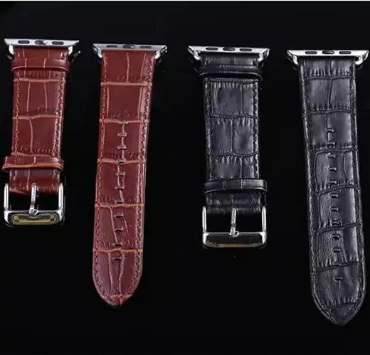 Кожаный ремешок-петля для Apple Watch ремешок 42 мм 38 40 44 iWatch Band Спортивная Пряжка 4 3 2 1