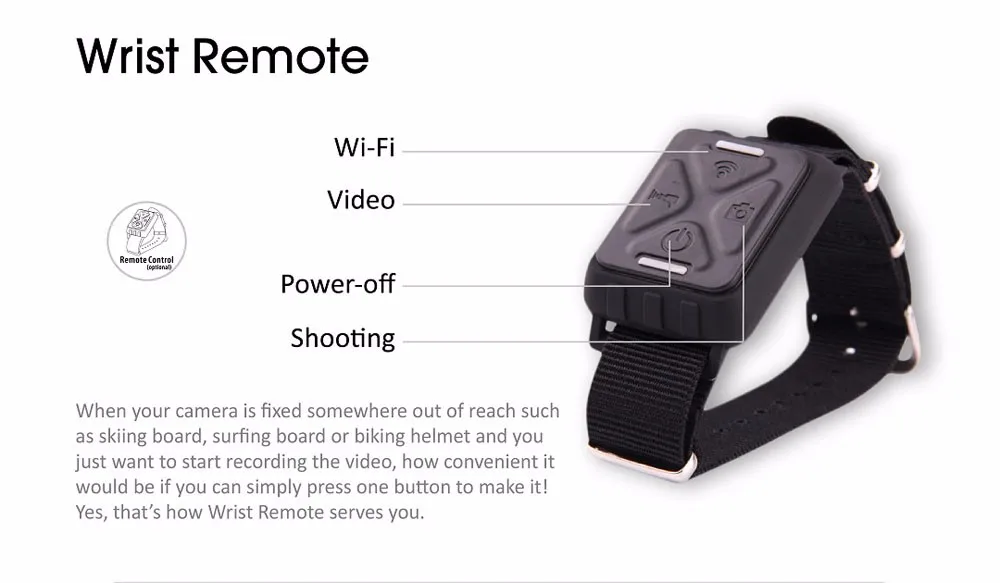 GitUP Git2 P экшн камера 2 К Wifi Спорт DV PRO Full HD 1080 P 30 м Водонепроницаемый мини Видеокамеры 1.5 дюймов Новатэк 96660 Cam экшен камера