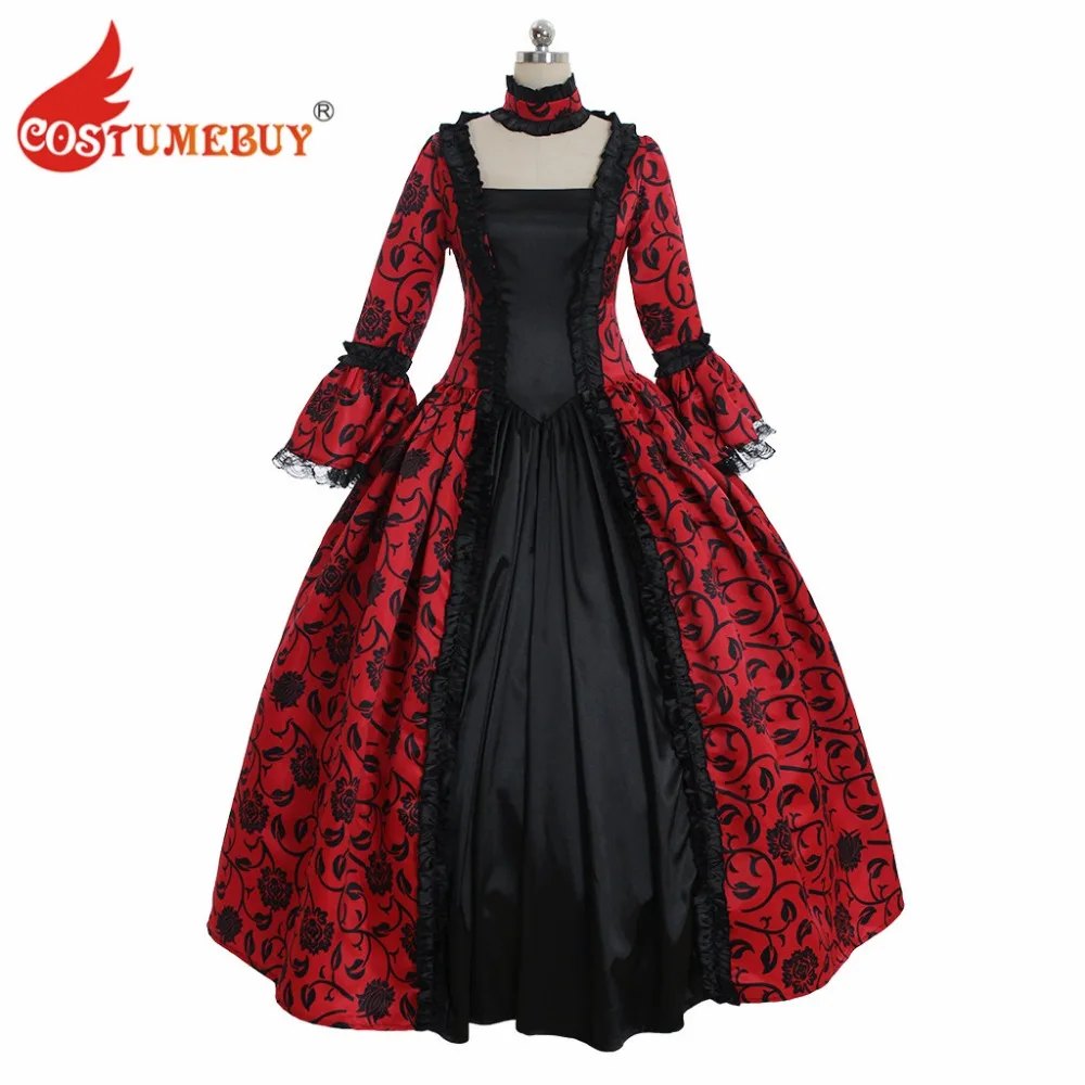 Костюм для женщин средневековый Косплей бальное платье взрослых викторианская