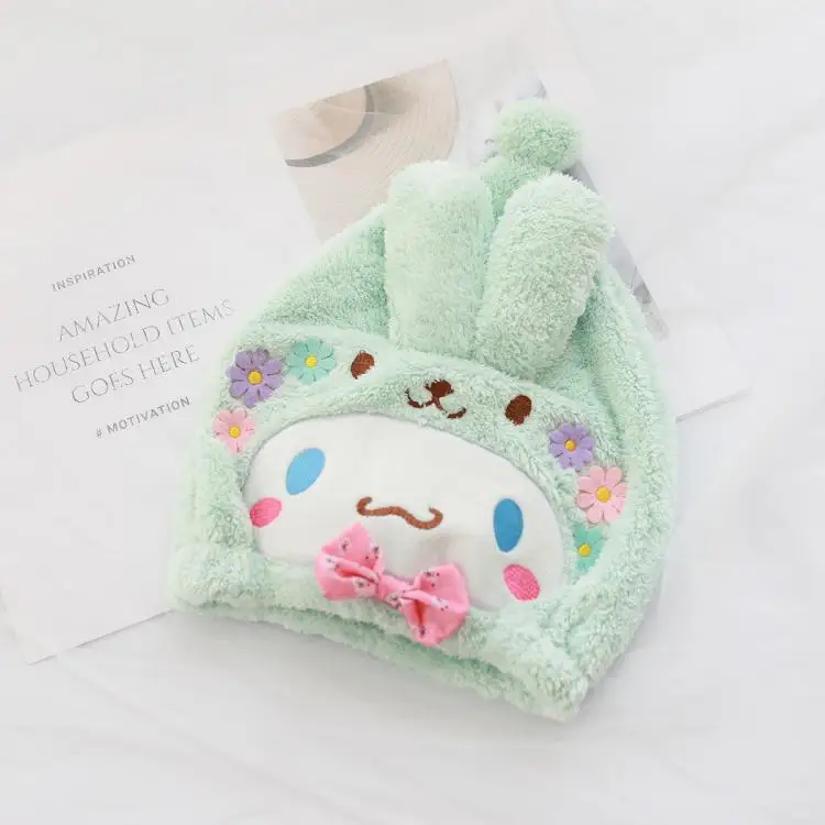 cinnamoroll 1 шт. мультфильм Duffy Shelliemay stellalou Rabbit кролик гелатони моя мелодия Две звезды плюшевые игрушки мягкие сухие волосы крышка поглощающее полотенце - Цвет: cinnamoroll